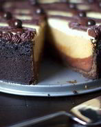 Кофейный чизкейк с помадкой