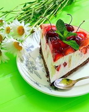 Лимонный чизкейк Лето