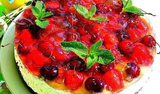 лимонный чизкейк лето