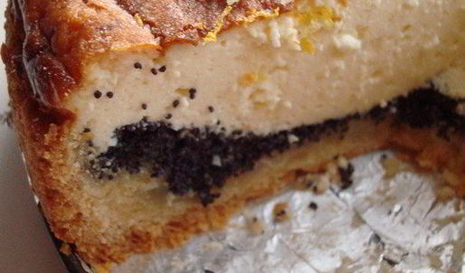 лимонный чизкейк с маком