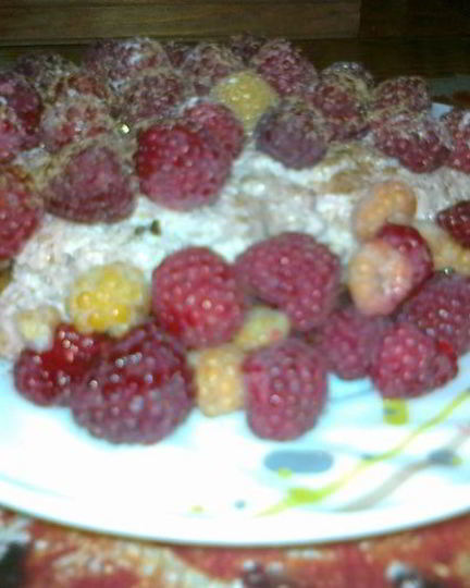 Рецепт малинового чизкейка