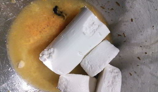 мини-чизкейк из козьего сыра с малиной