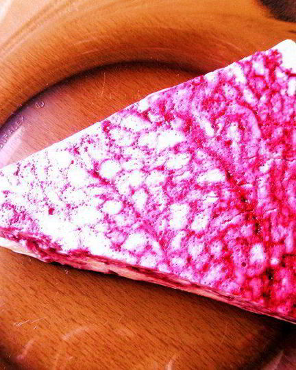 Рецепт мраморного черносмородинового чизкейка