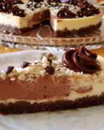 Мраморный чизкейк