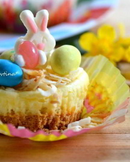 Рецепт праздничных мини чизкейки