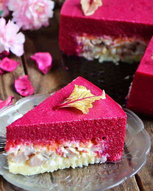 Селедочный чизкейк