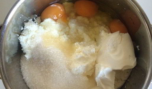 шоколадно-вишневый чизкейк