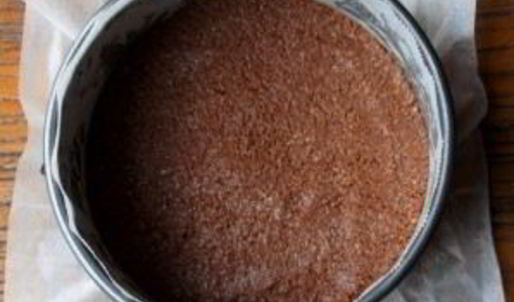 шоколадный чизкейк с вишней