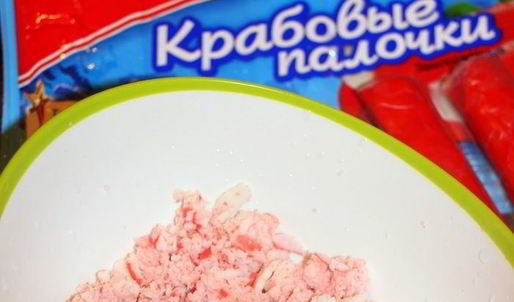 сырный чизкейк с крабовыми палочками