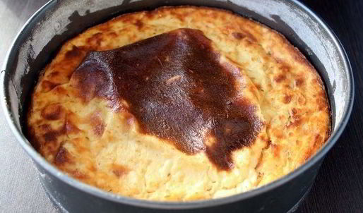 сырный чизкейк с крабовыми палочками