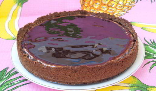 сырный чизкейк с шоколадом