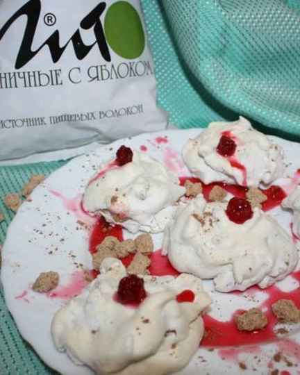 Рецепт десерт хворост под снегом