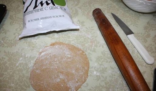 десерт хворост под снегом