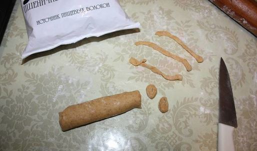 десерт хворост под снегом