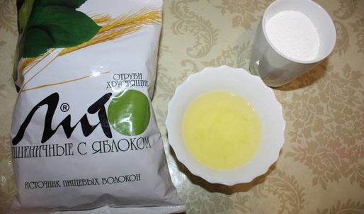 десерт хворост под снегом