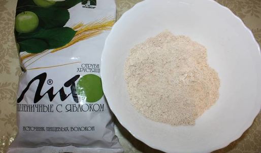 десерт хворост под снегом