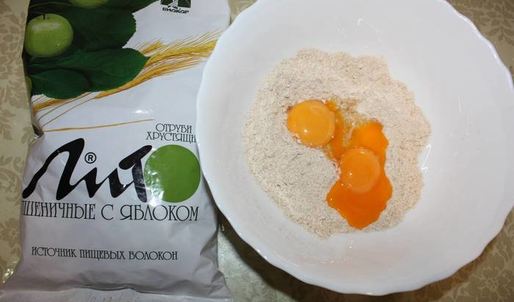 десерт хворост под снегом