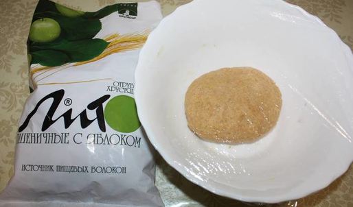 десерт хворост под снегом