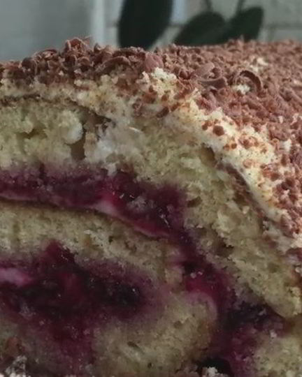 Рецепт домашнего творожного рулета