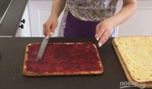 домашний творожный рулет