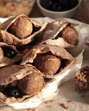 Фастфудные конвертики с овощными шариками