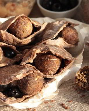 Фастфудные конвертики с овощными шариками