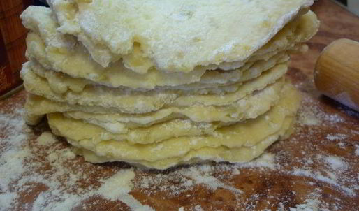 картофельные слойки