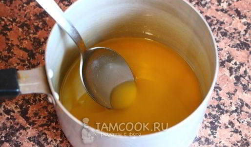 апельсиновый кекс с халвой в мультиварке