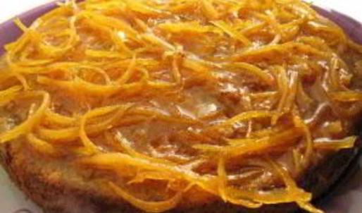 апельсиновый кекс с маком