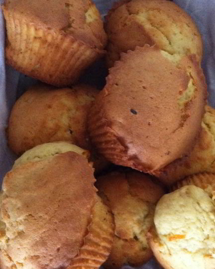 Рецепт апельсиновых кексов