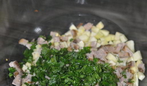 ароматные кабачковые кексы с ветчиной