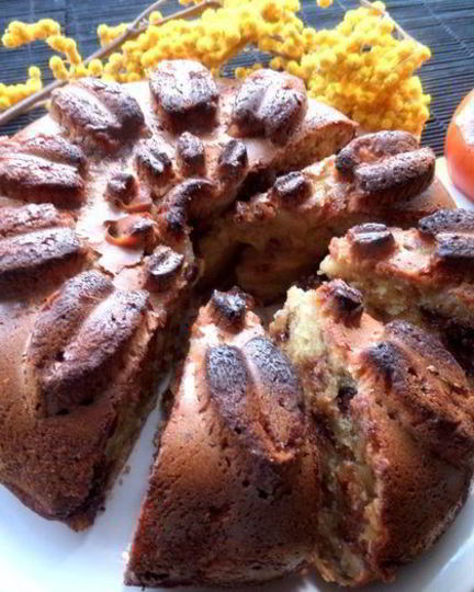 Рецепт бананова-шоколадного кекс