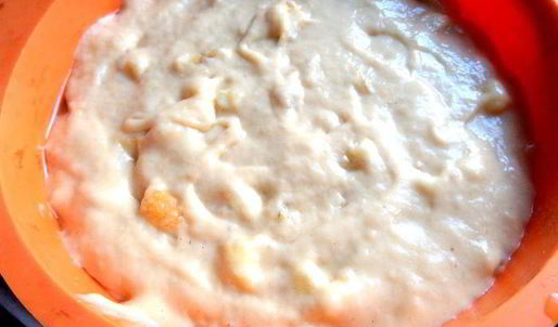 бананово-шоколадный кекс