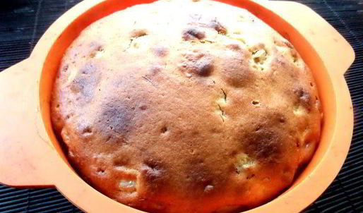 бананово-шоколадный кекс