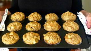 Морковный кекс