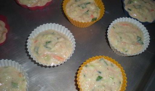 кабачковые кексы