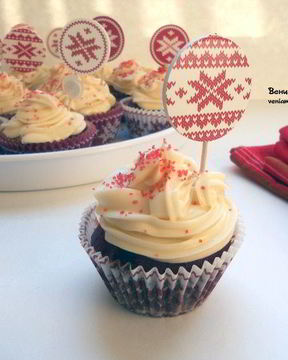 Капкейки Красный бархат