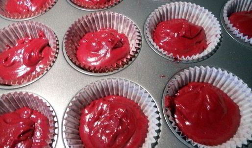 капкейки красный бархат