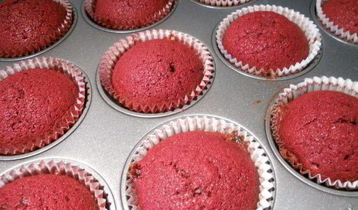 капкейки красный бархат