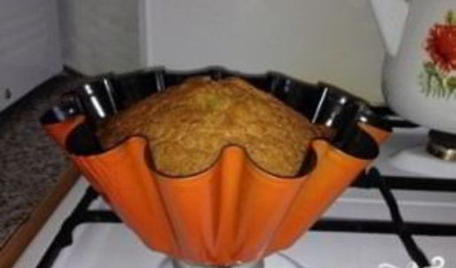 кекс с апельсиновой цедрой