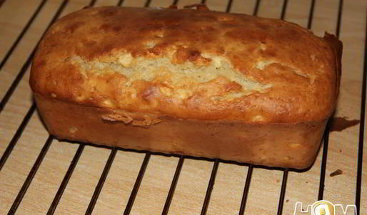 кекс с йогуртом и яблоками