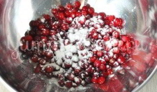 кекс с клюквой