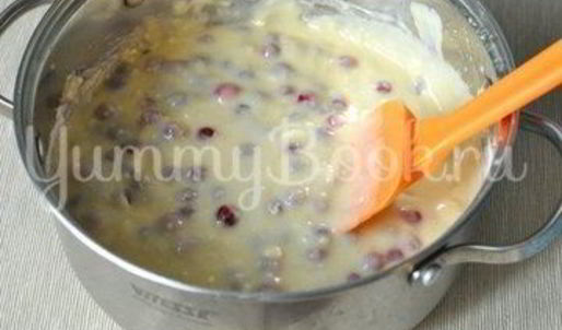 кекс с клюквой