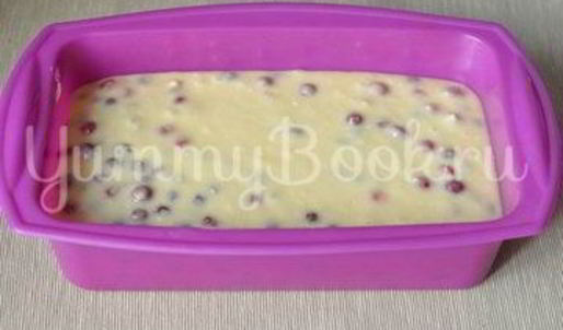 кекс с клюквой