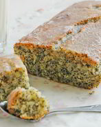 Кекс с лимонной цедрой и маком