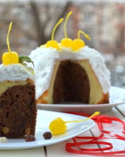 Рецепт кекса сюрприз