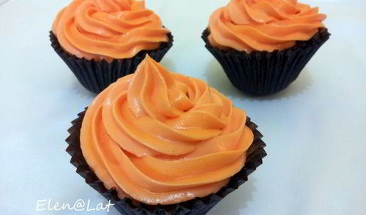 кексы два шоколада со сливочным кремом halloween