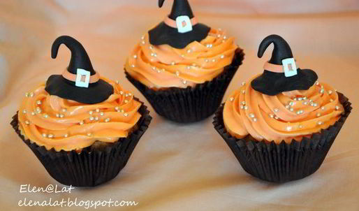 кексы два шоколада со сливочным кремом halloween