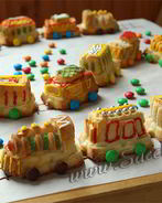 Кексы Паровозик