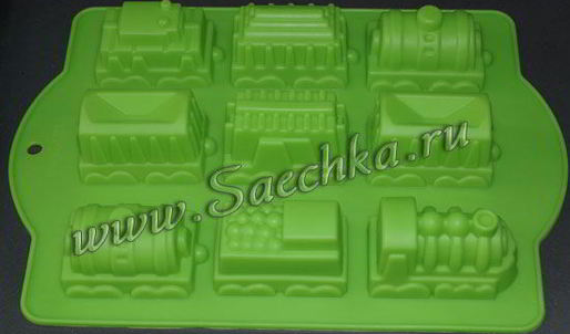 кексы паровозик